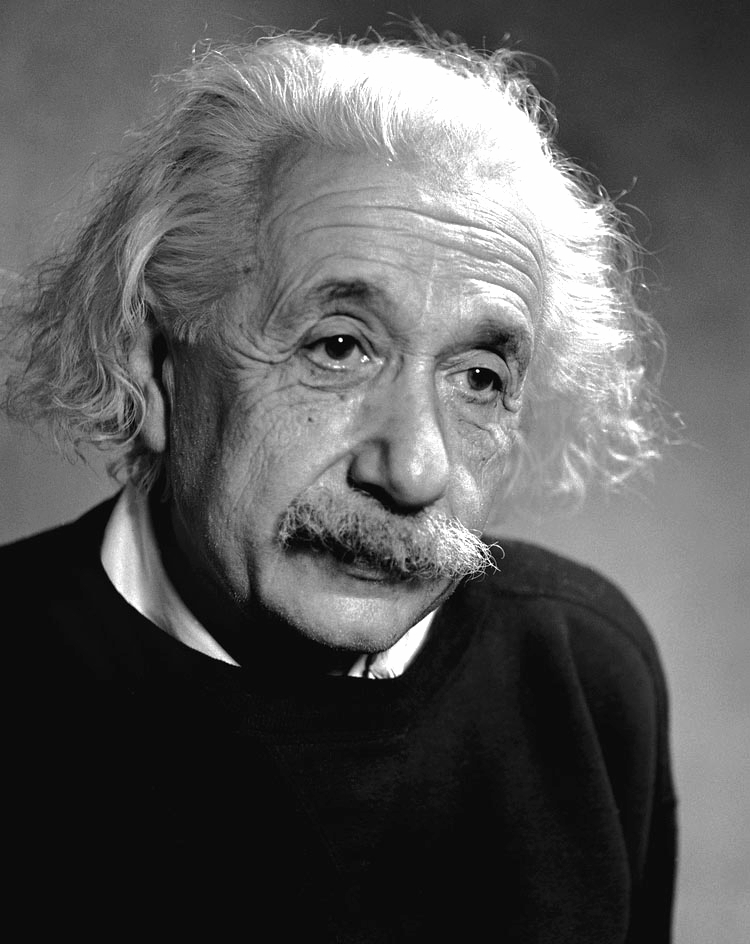 Albert Einstein,1946 by Fred Stein
